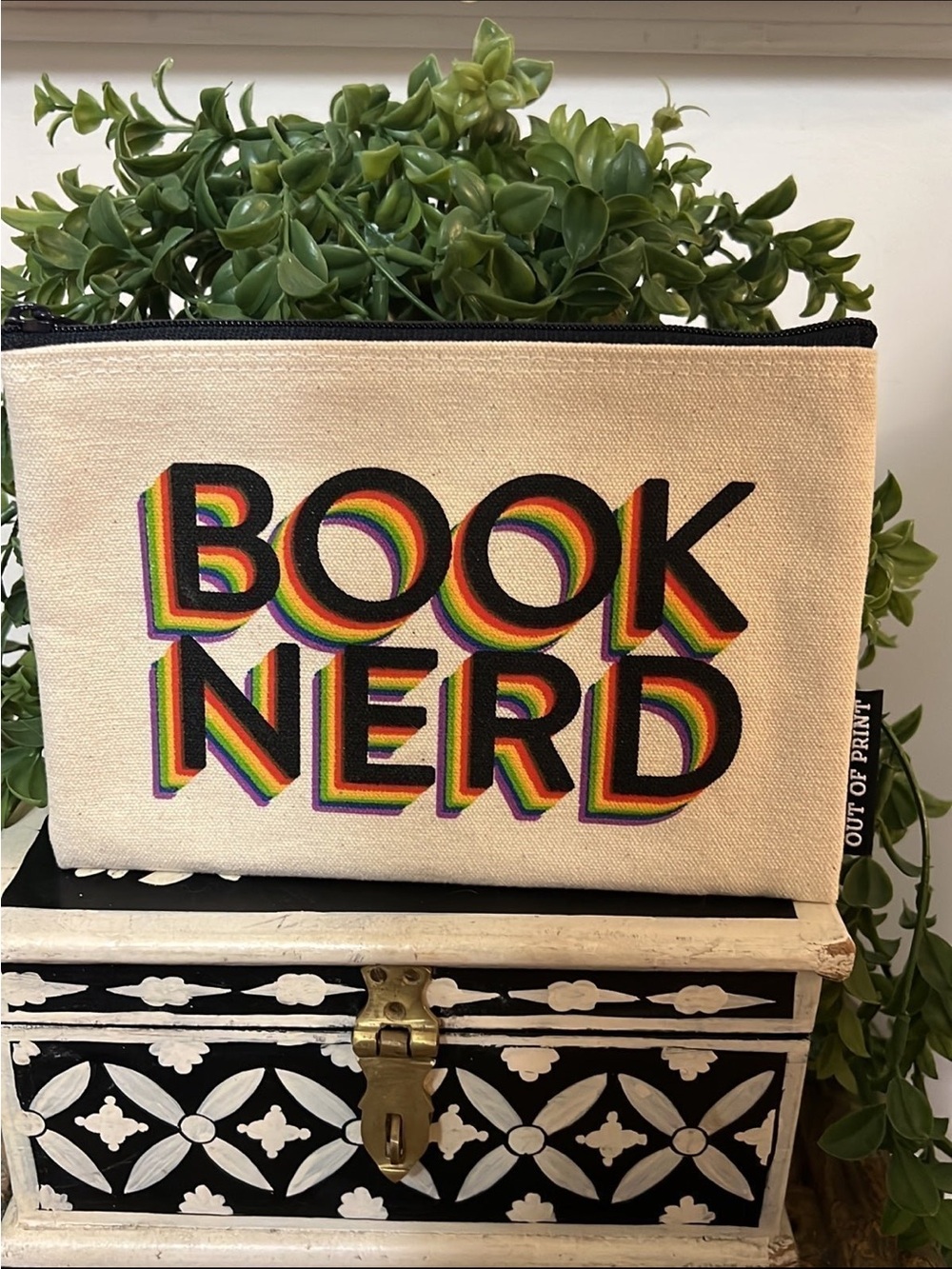 Book Nerd Pouch by Out of Print, Pride Edition